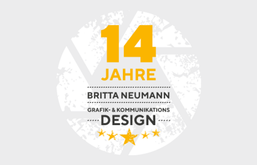 Britta Neumann, Grafik- und Kommunikationsdesign, 14 Jahre
